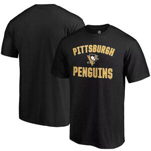 Pittsburgh Penguins Men's Mens Team Victory Arch T Tee Shirt Top Size Medium NWT
